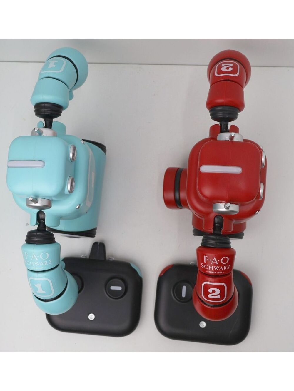 FAO Schwarz Robot Knockout Remote Control Robots - Red and Blue Set - Picture 5 of 16